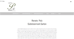 Desktop Screenshot of polz-garten.at